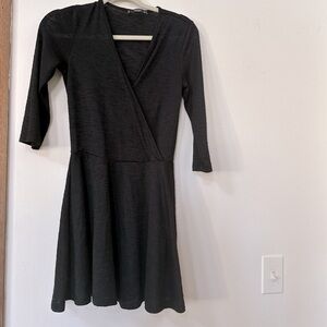 Slightly sheer ballerina mini dress